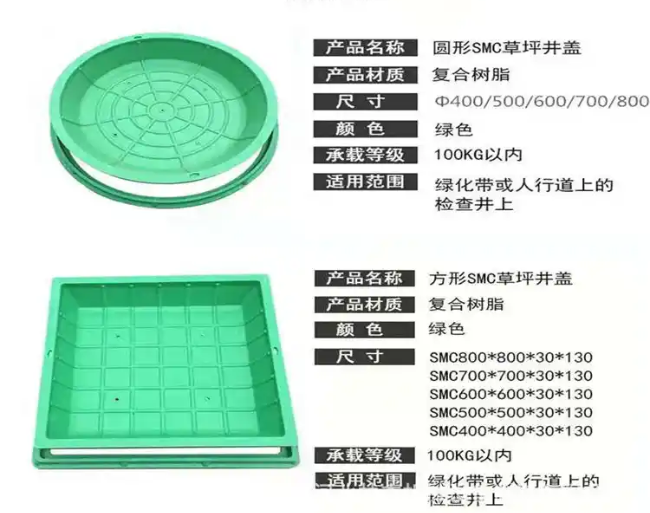 舟山树脂复合种植井盖展示